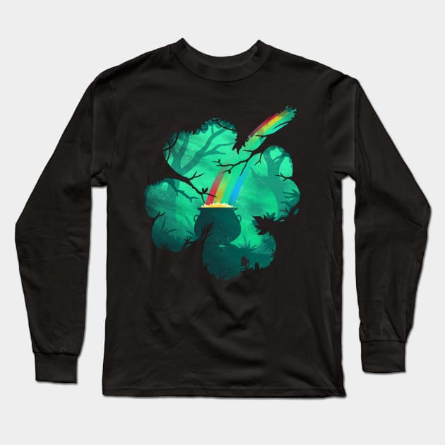 Lucky Spot Long Sleeve T-Shirt by stevenlefcourt